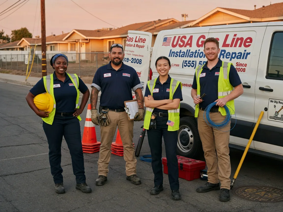 Gas Line Installation company in Bono, AR